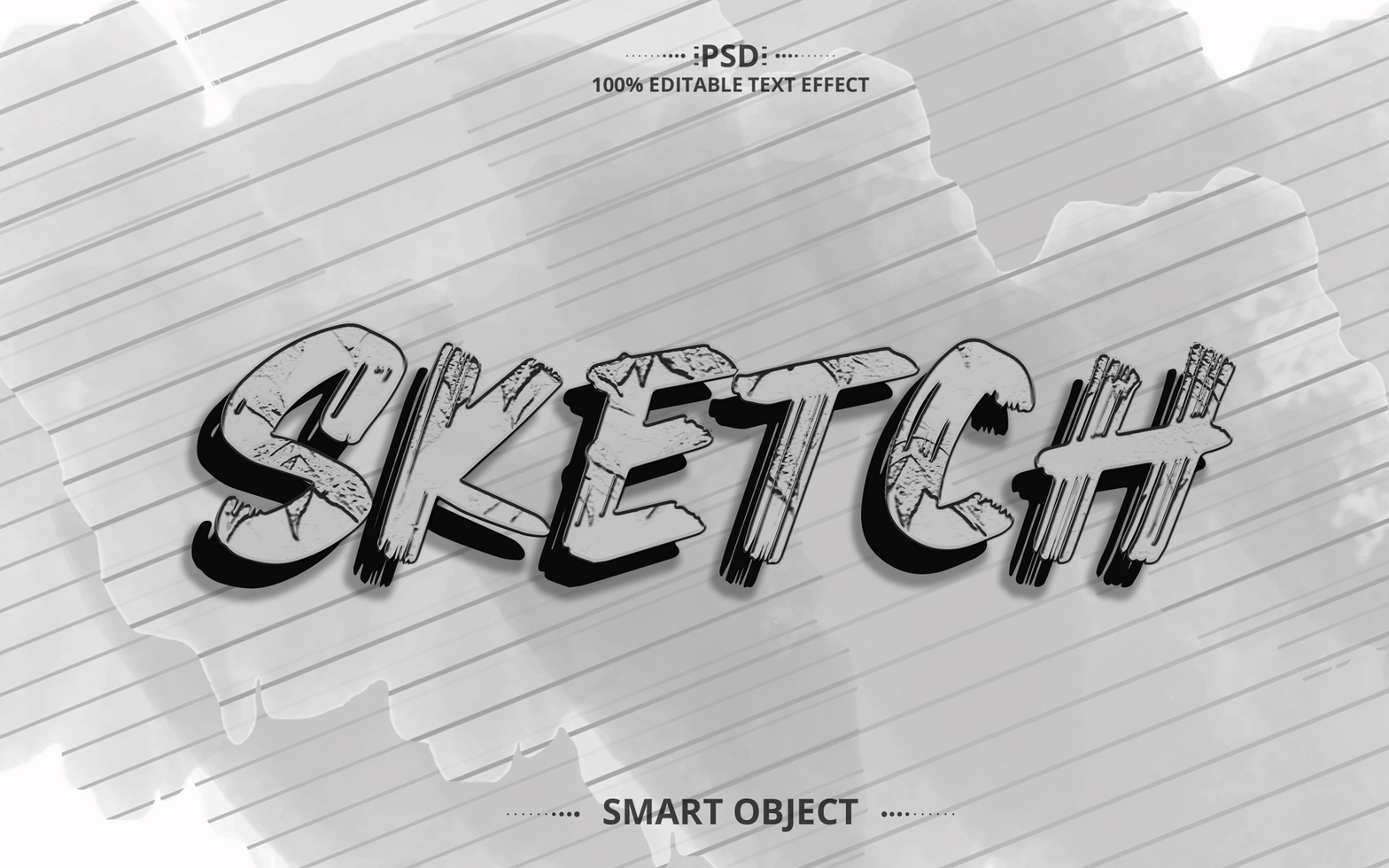 3d text effect design Editable Text Effect Design psd