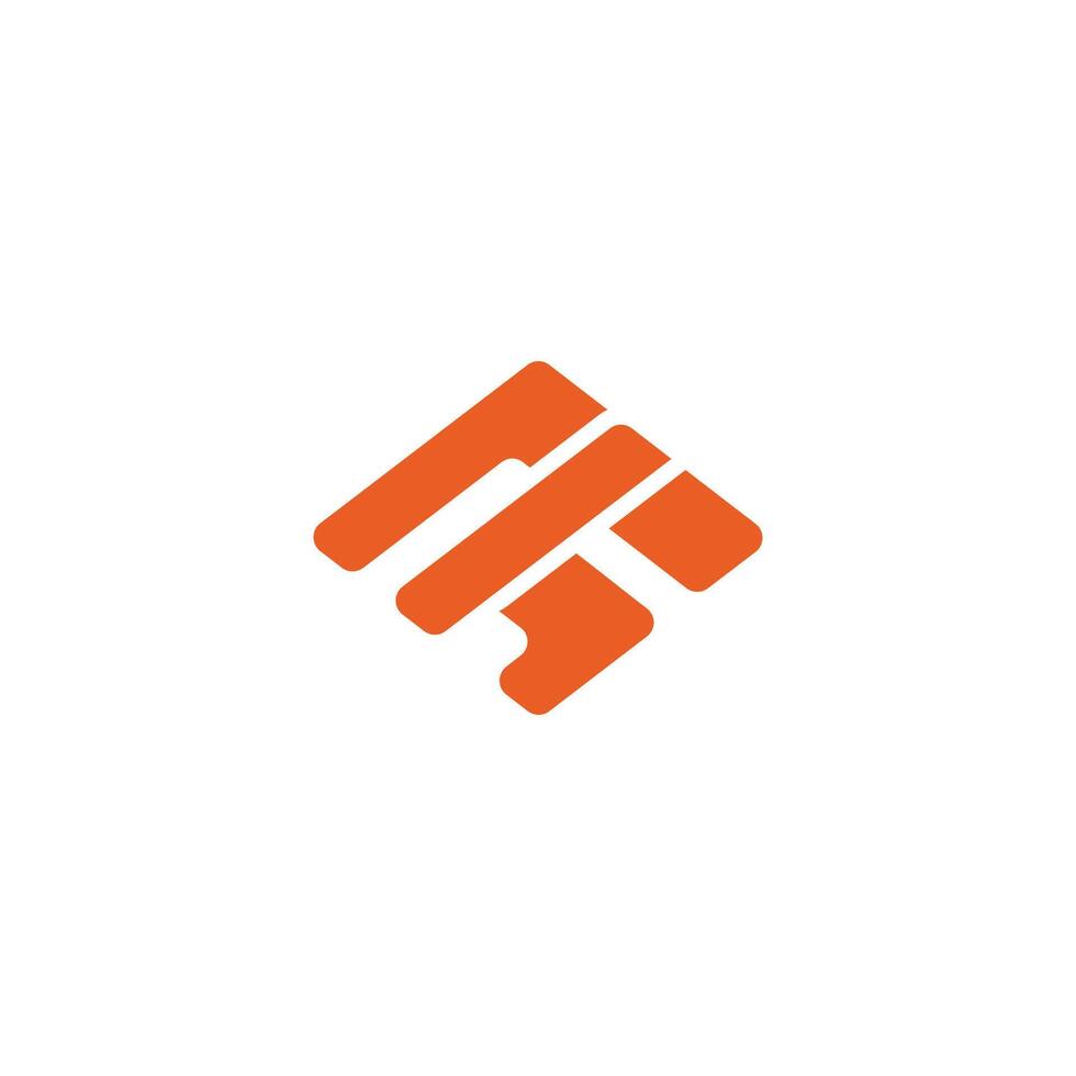 abstract boomerang fast logo vector