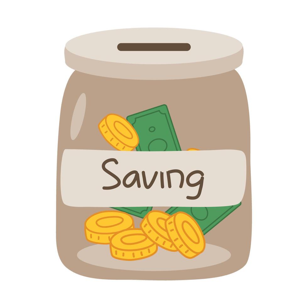 save money finance investment business vector