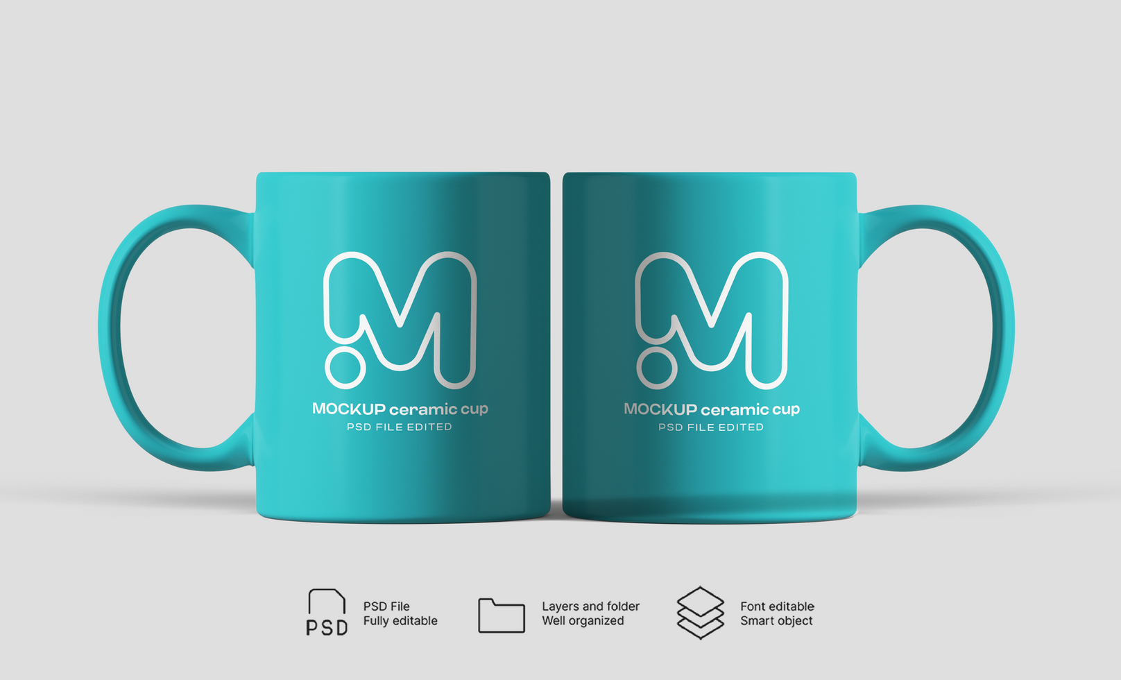 Mug Mockup with a Cozy Home Setting psd