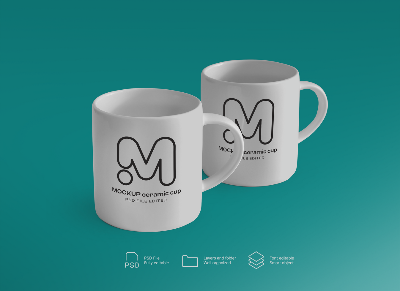 Ultra-Realistic Mug Mockup for Branding Projects psd