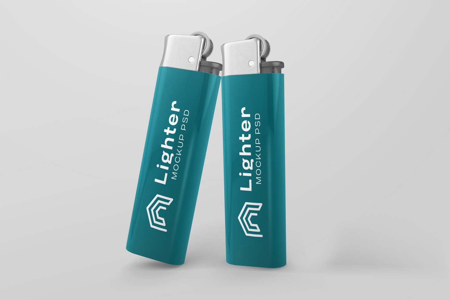 Customizable Lighter Mockup for Print-on-Demand Stores psd