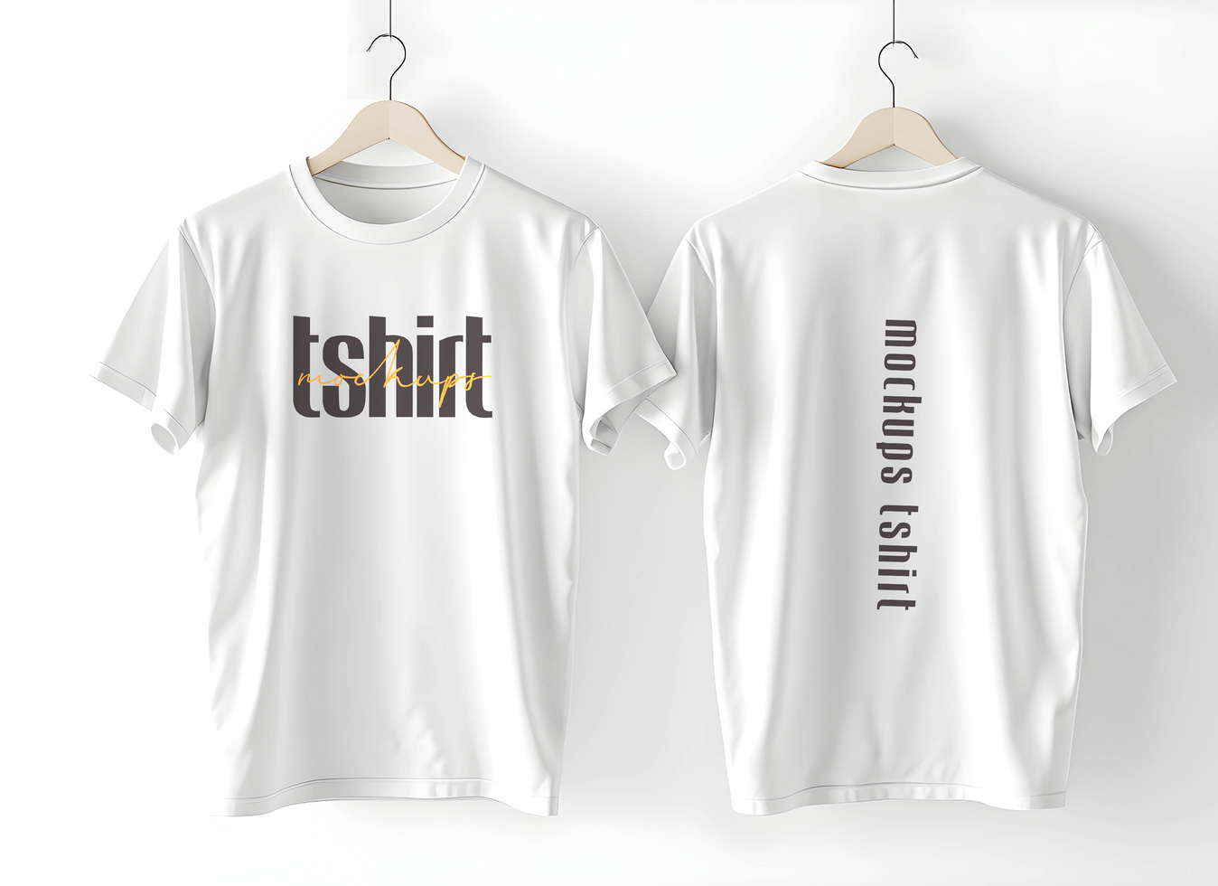 High-Resolution T-Shirt Mockup for Print and Digital Use psd