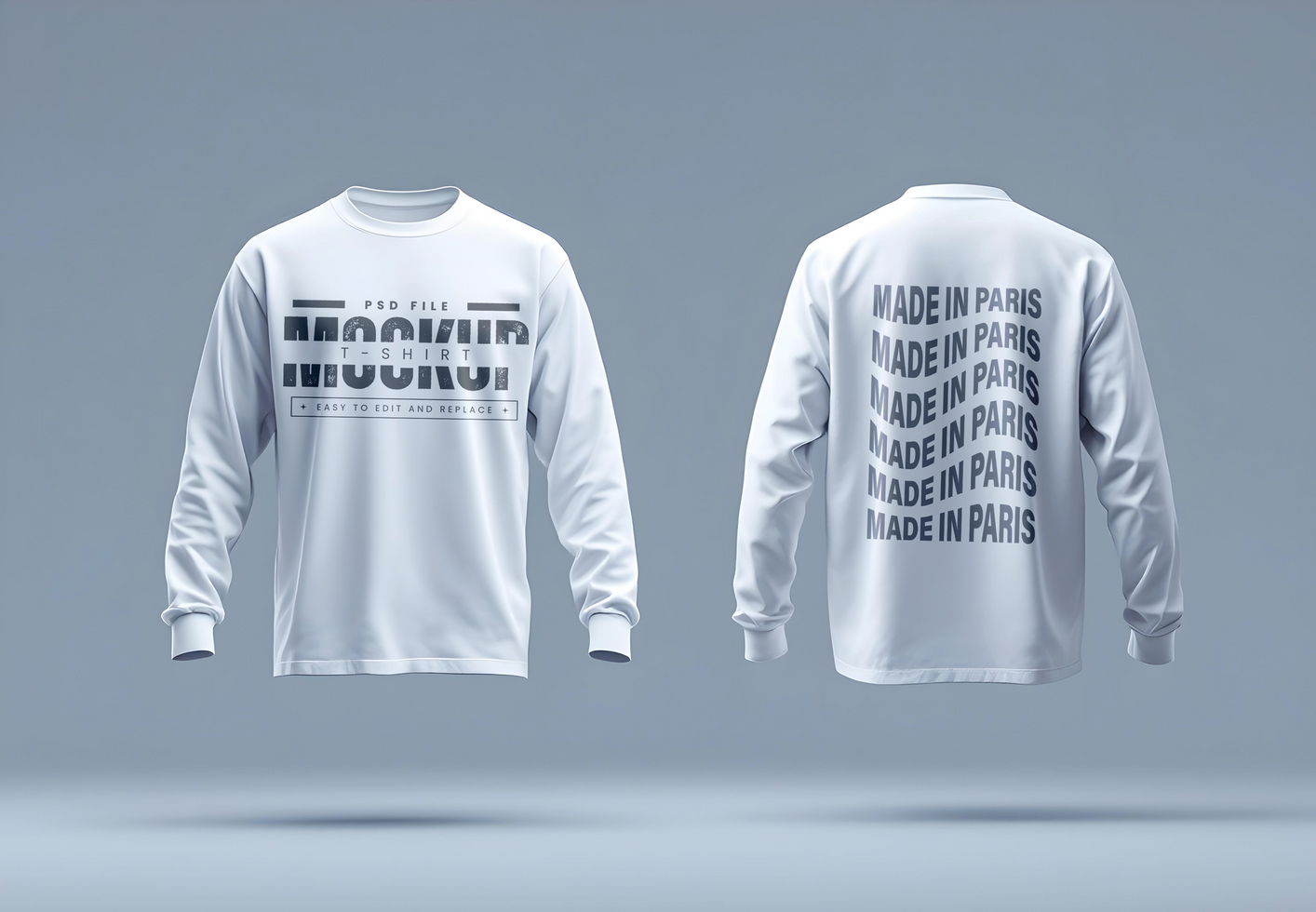 Modern and Minimal T-Shirt Mockup for Clean Branding psd