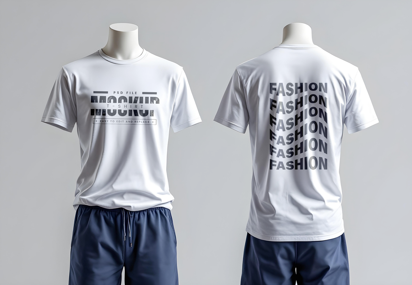 Simple and Minimal T-Shirt Mockup for Branding Needs psd