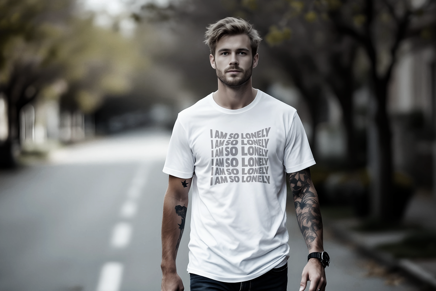 Simple and Clean T-Shirt Mockup for E-Commerce psd