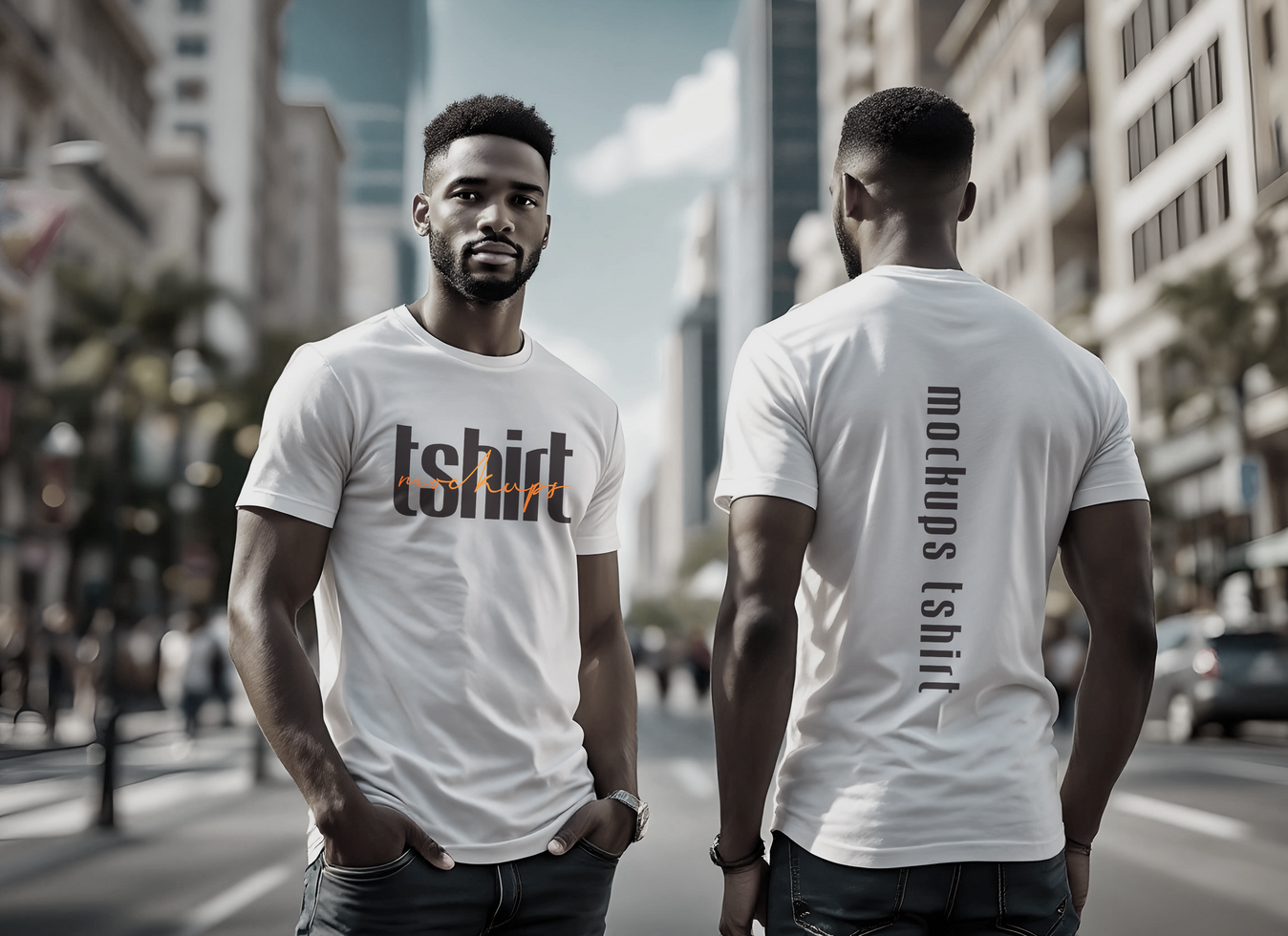 Ultra-Realistic T-Shirt Mockup for Online Stores psd