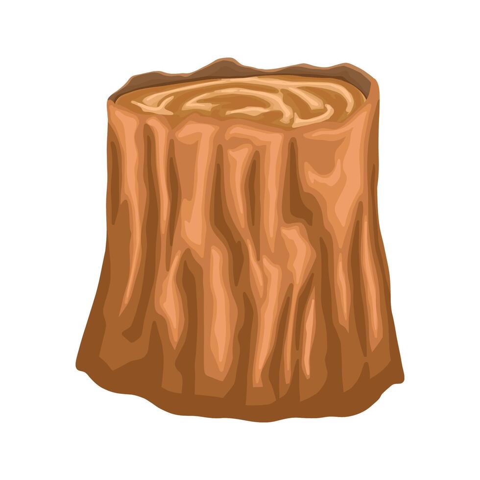 Tree trunk design vector