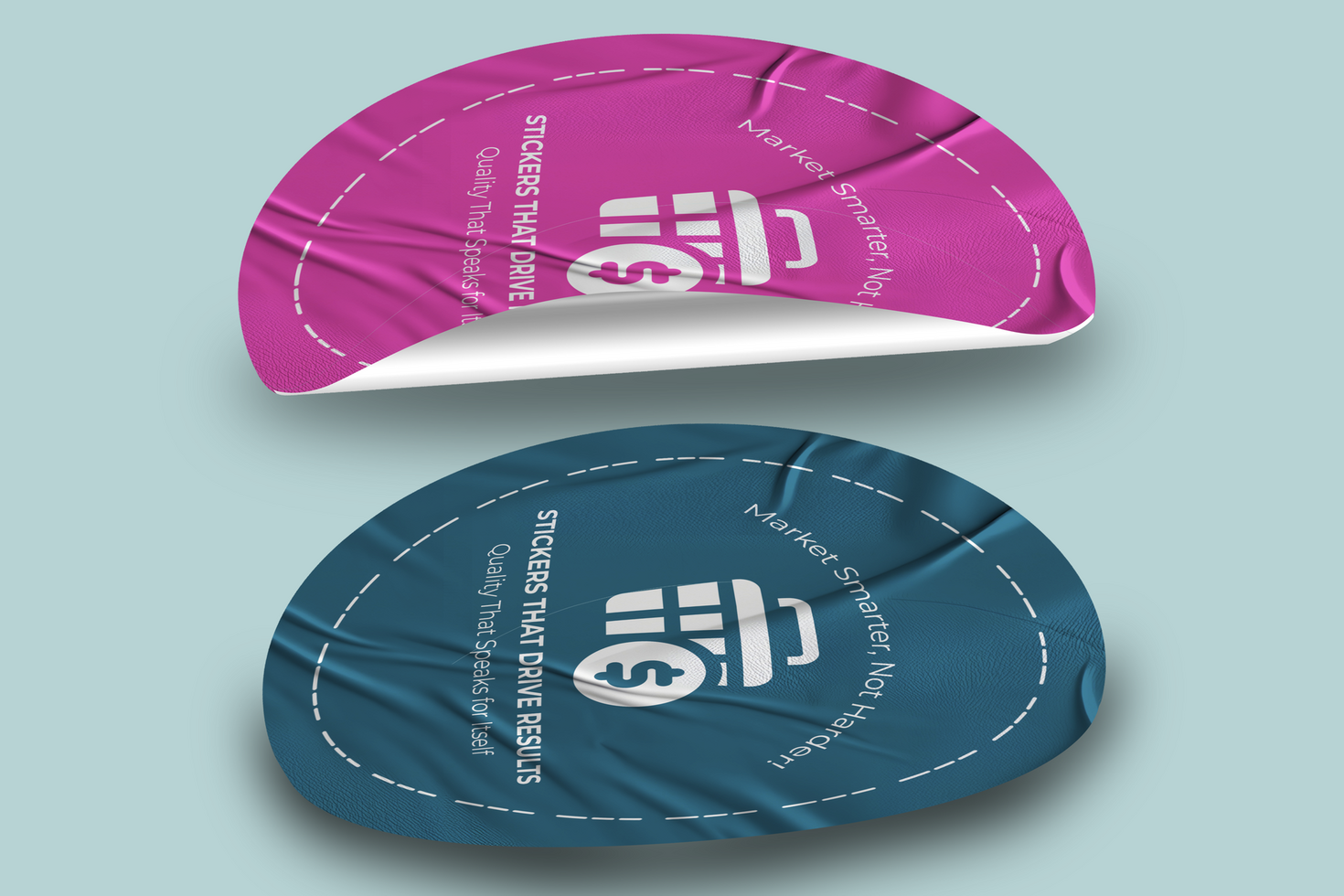 Editable Sticker Design Template Promote with Confidence psd