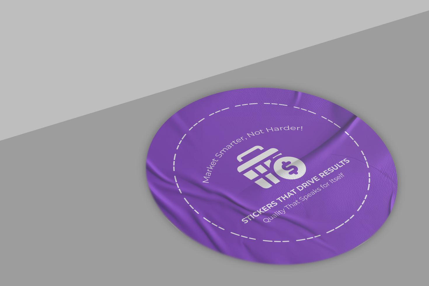 Minimalist Sticker Design Mockup A Clean Look That Works psd