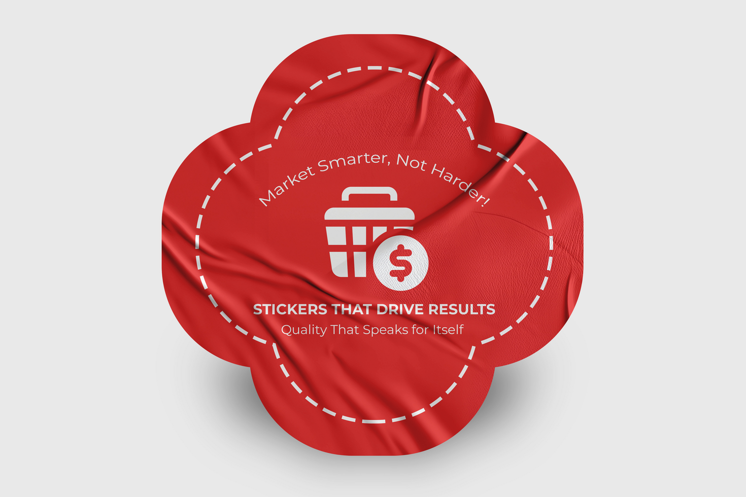 Elegant Sticker Design Template Classy and Timeless Marketing psd
