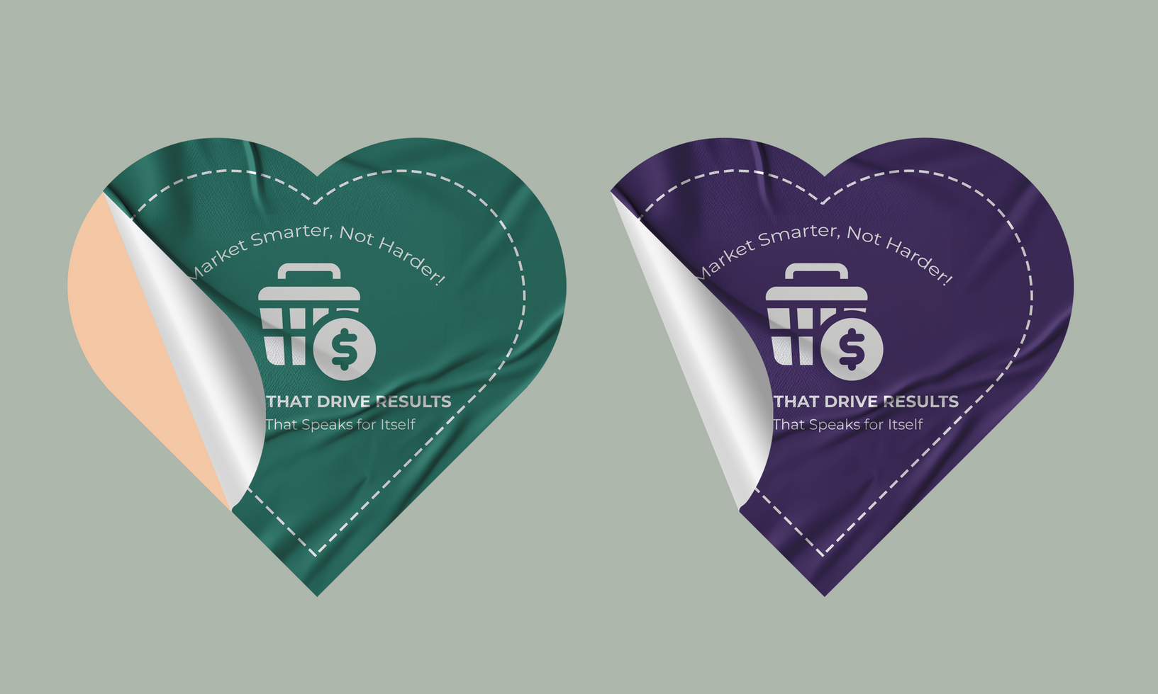Glossy Matte Sticker Mockups Shine or Stay Subtle, You Choose psd