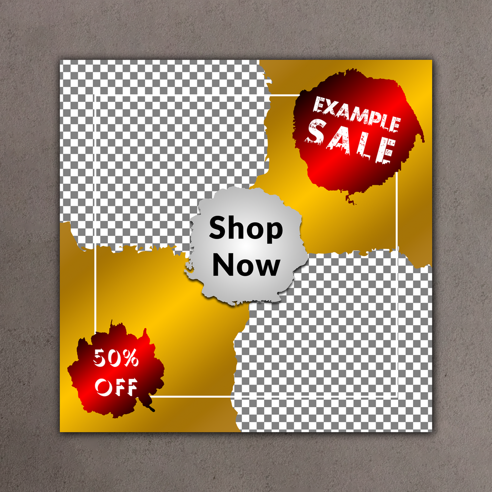 Fashion sale social media post template and social media post psd