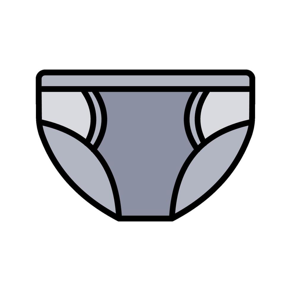 brief underwear , top icon color symbol design template vector