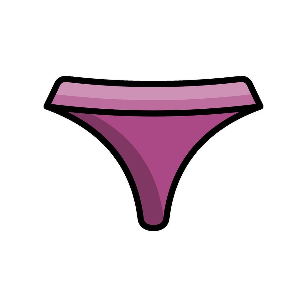 panties, underwear, top icon design template vector