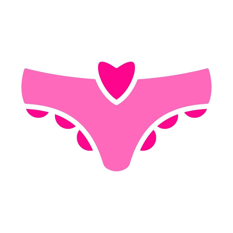 panties, underwear, model icon design template vector