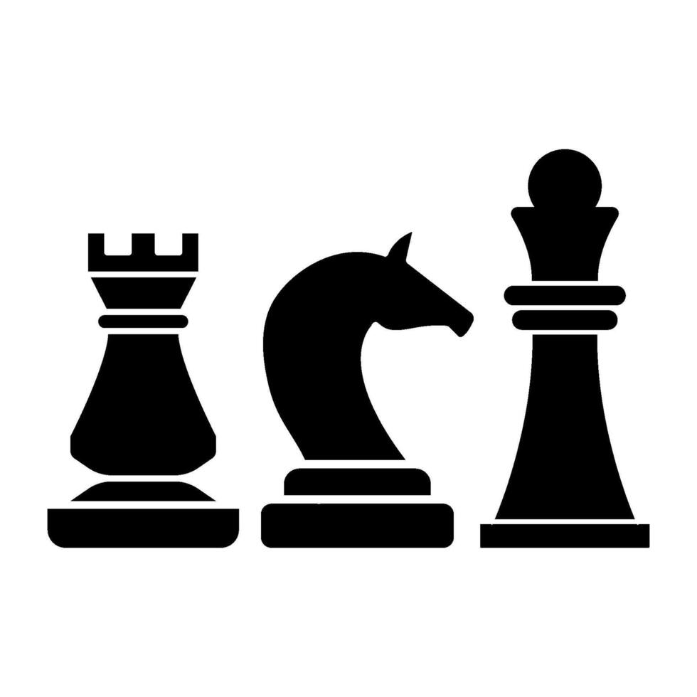 chess, rook icon design template vector