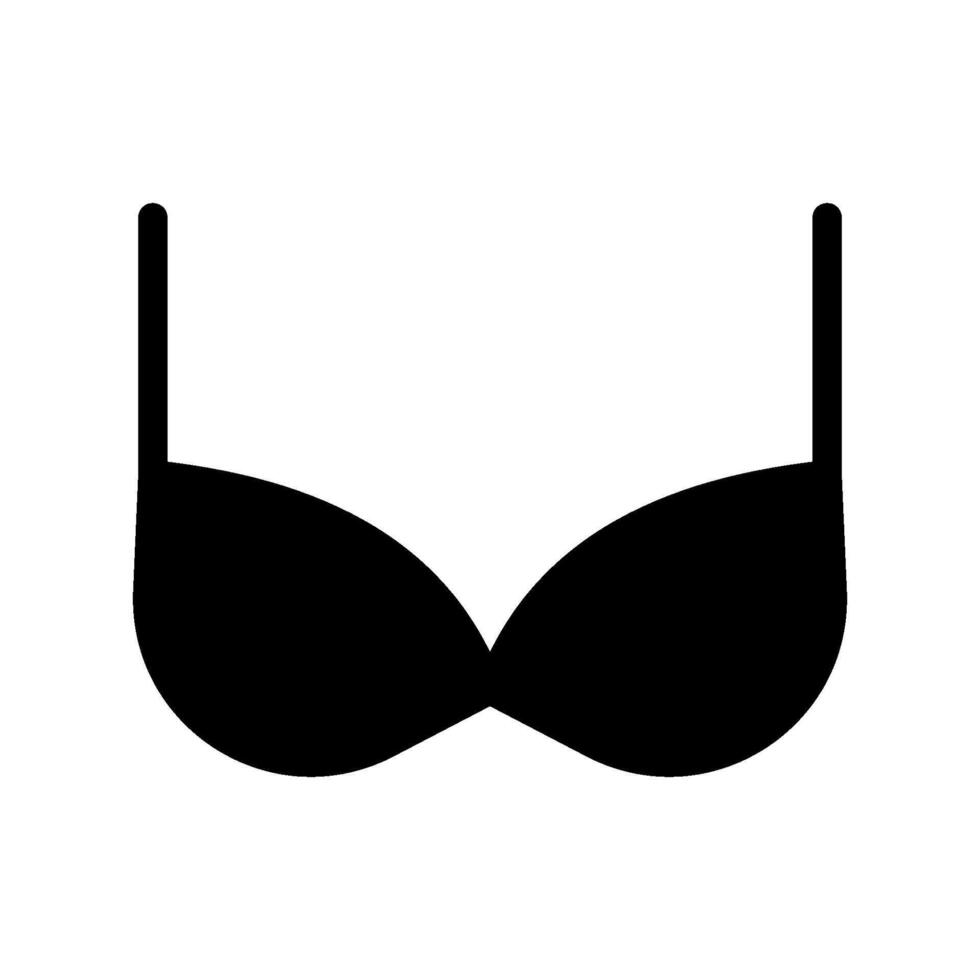 bra, Underwear icon design symbol template vector