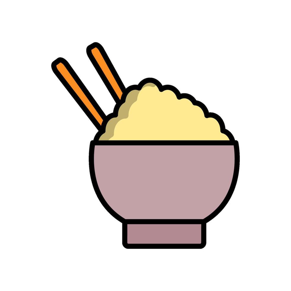 rice,menu icon design template vector