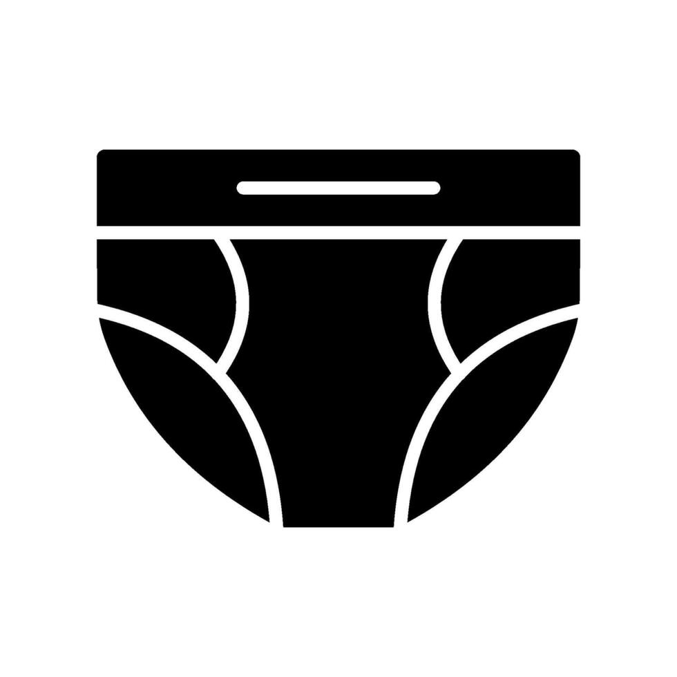brief underwear , trendy top icon design vector