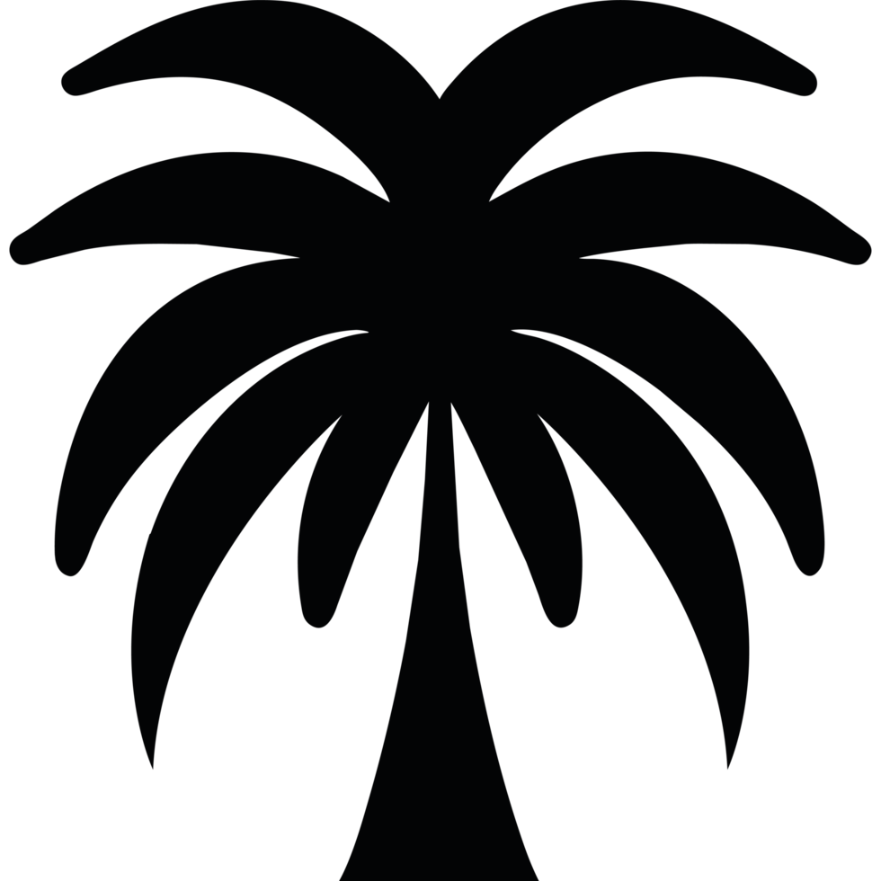 palm tree icon isolated png