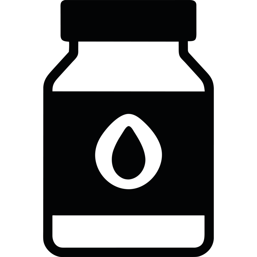 vitamin jar icon illustration isolated png