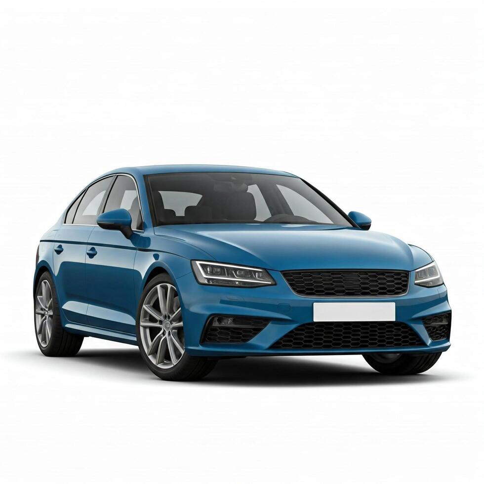 Car on White Background photo