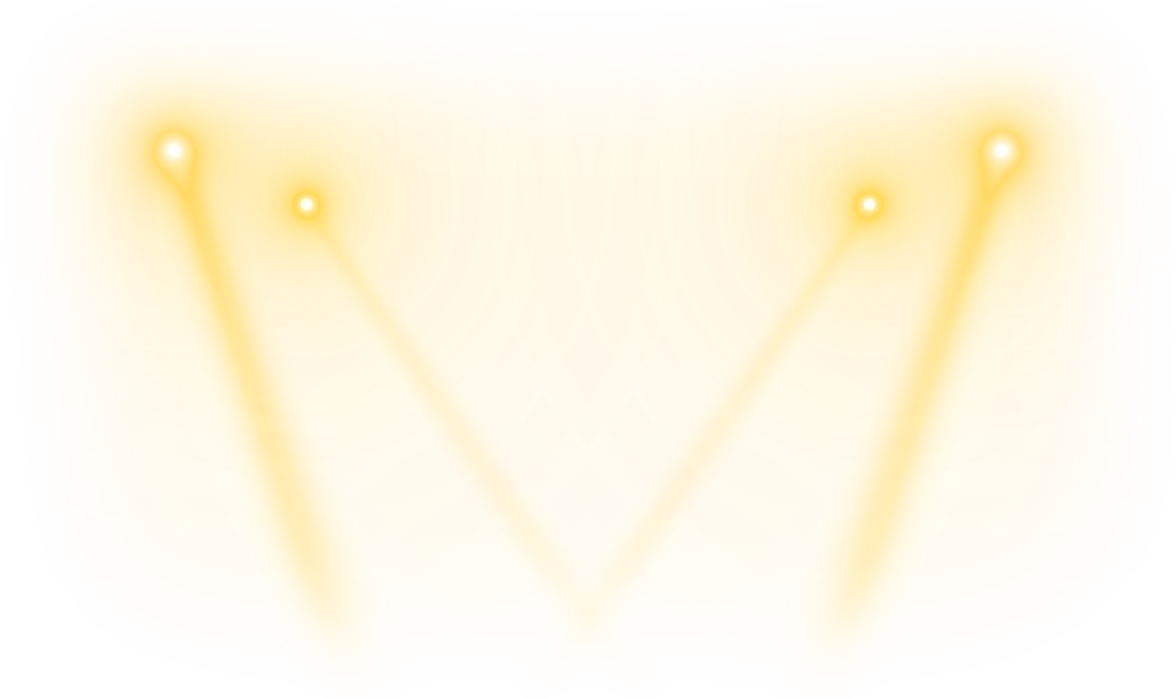 Spotlight orange on stage. Optical lens flares light shine effect on transparent background. png
