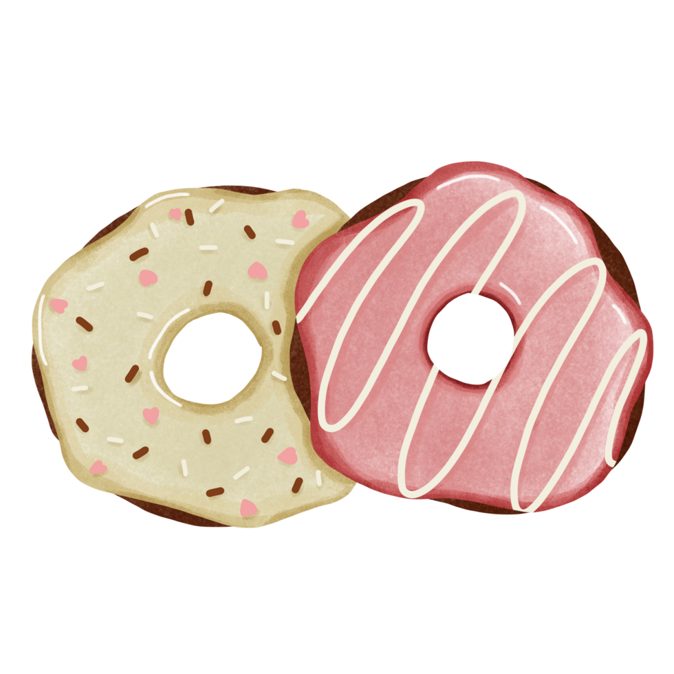 donut transparent background png