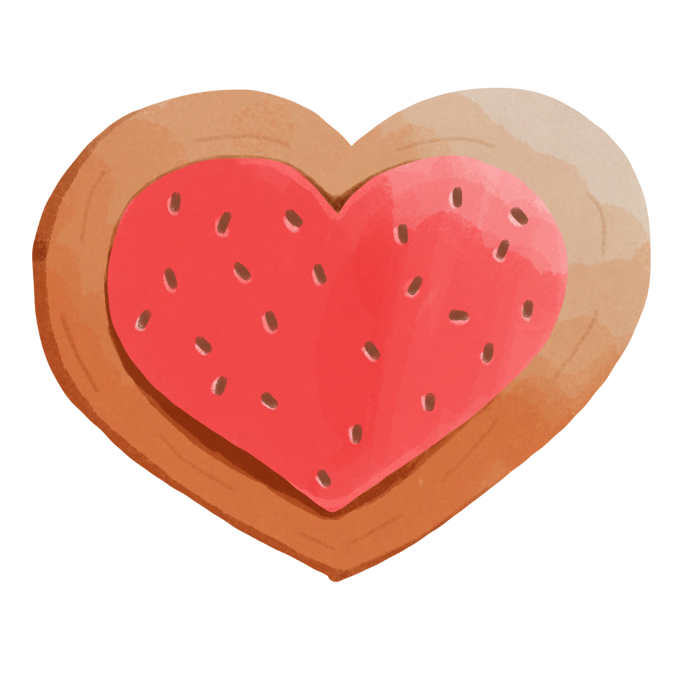 heart shape cookie png