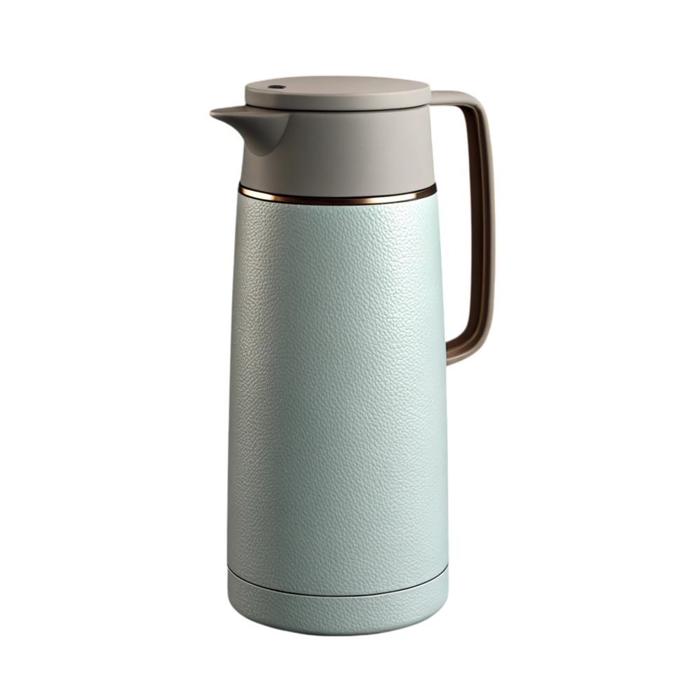 Stylish Light Green Vacuum Insulated Kettle png