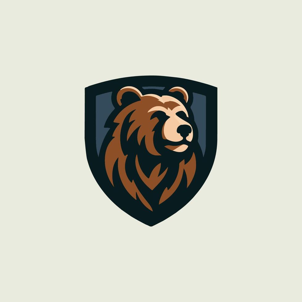 Grizzly Bear Logo vector