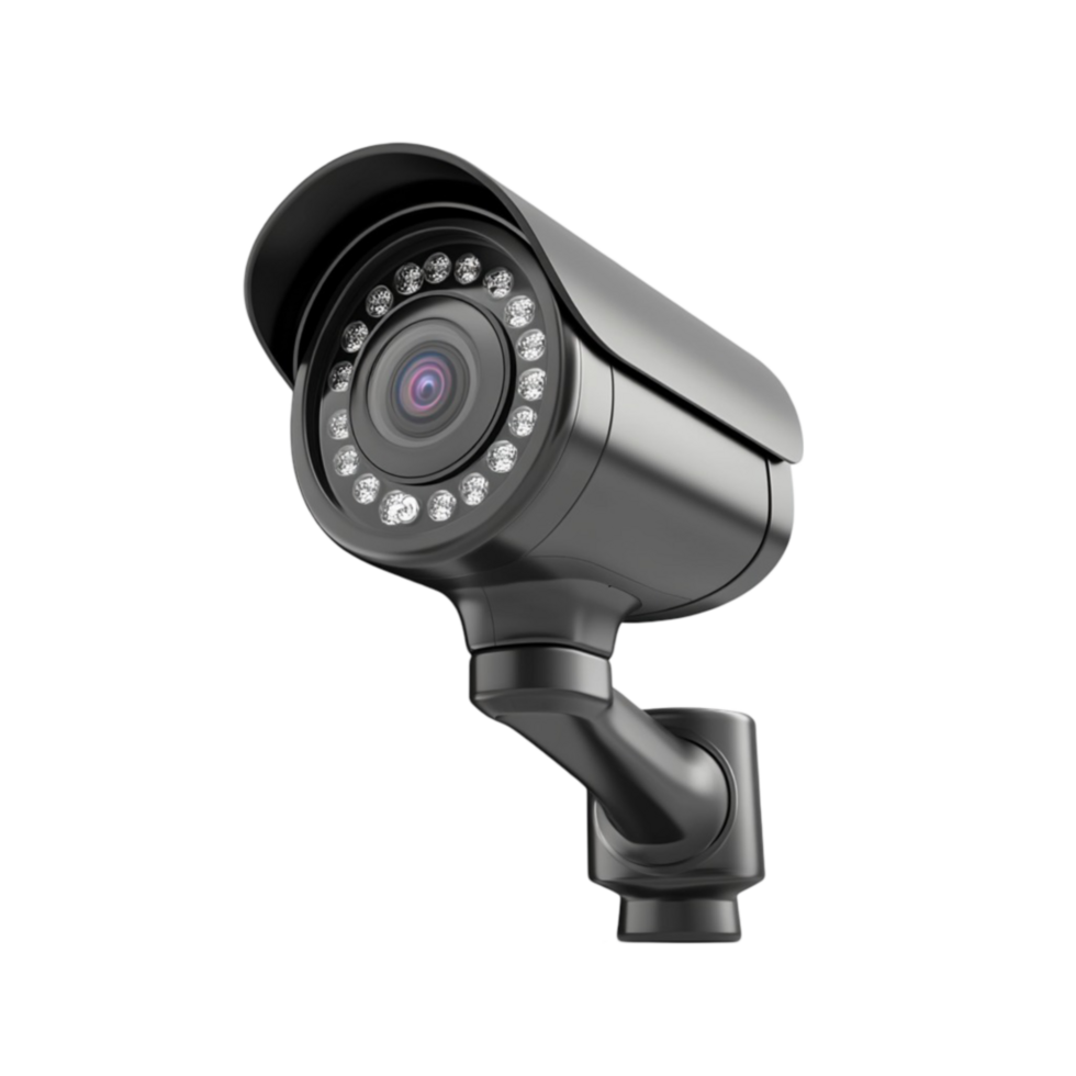 Wireless Home Security Camera with Transparent Background png