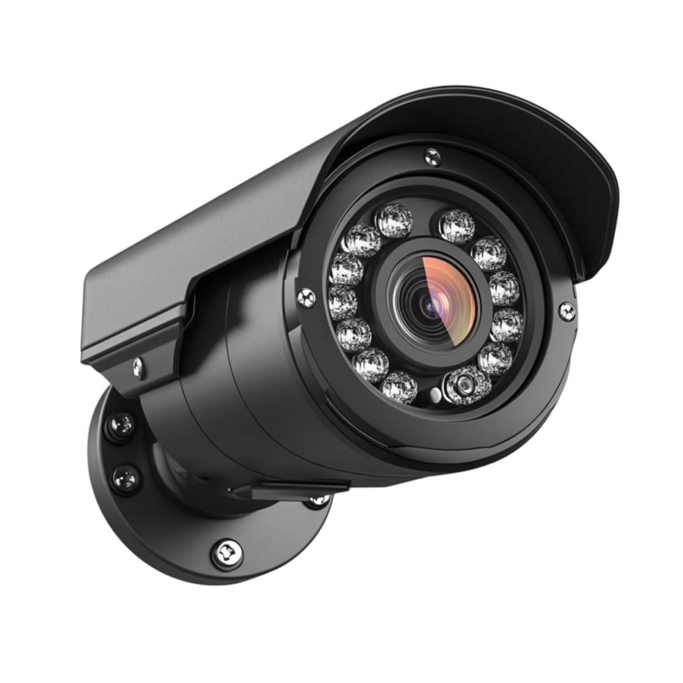 Home Security Camera Isolated on Transparent Background png