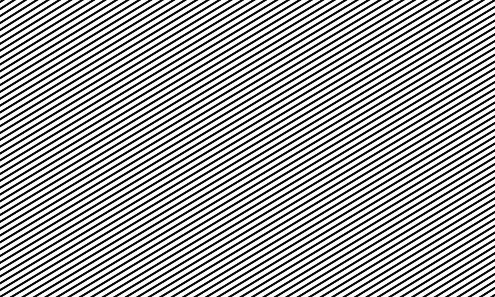 A black and white striped background with diagonal lines vector
