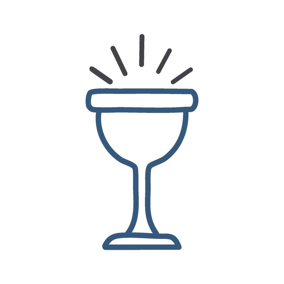 line drawing of the Holy Eucharist vector