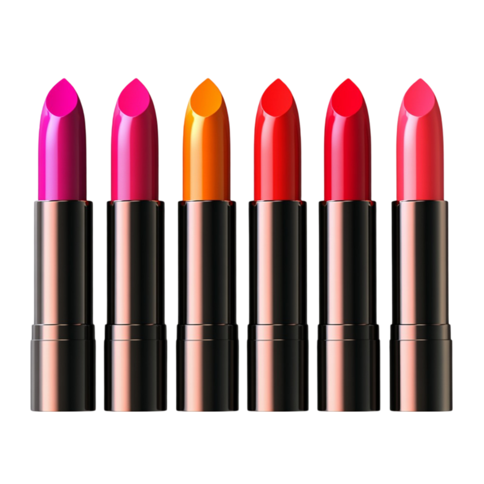 Lipsticks with many colors png