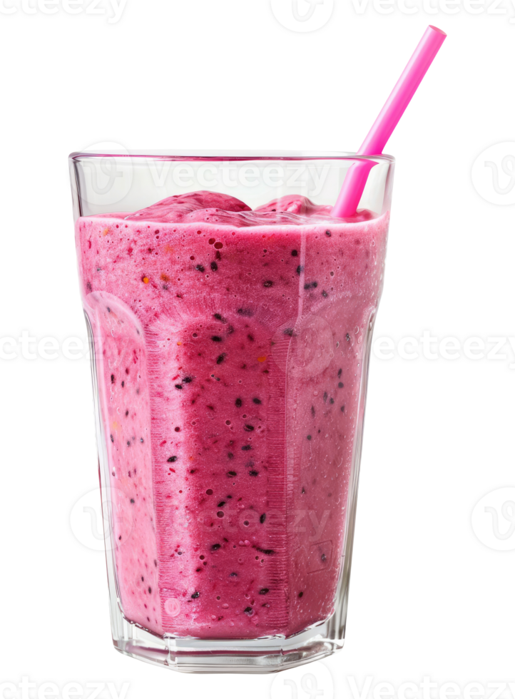Blueberries Smoothie with Tube png