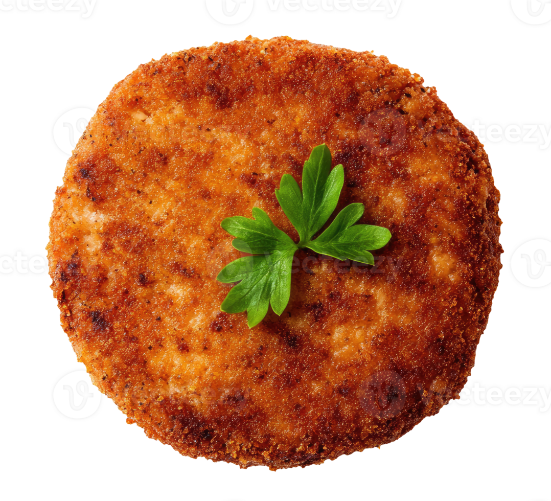 Chicken Cutlet with Parsley png