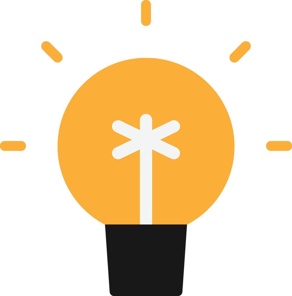 School Light Bulb Idea vector