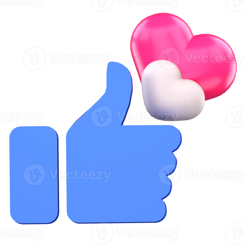 3d illustration love love png