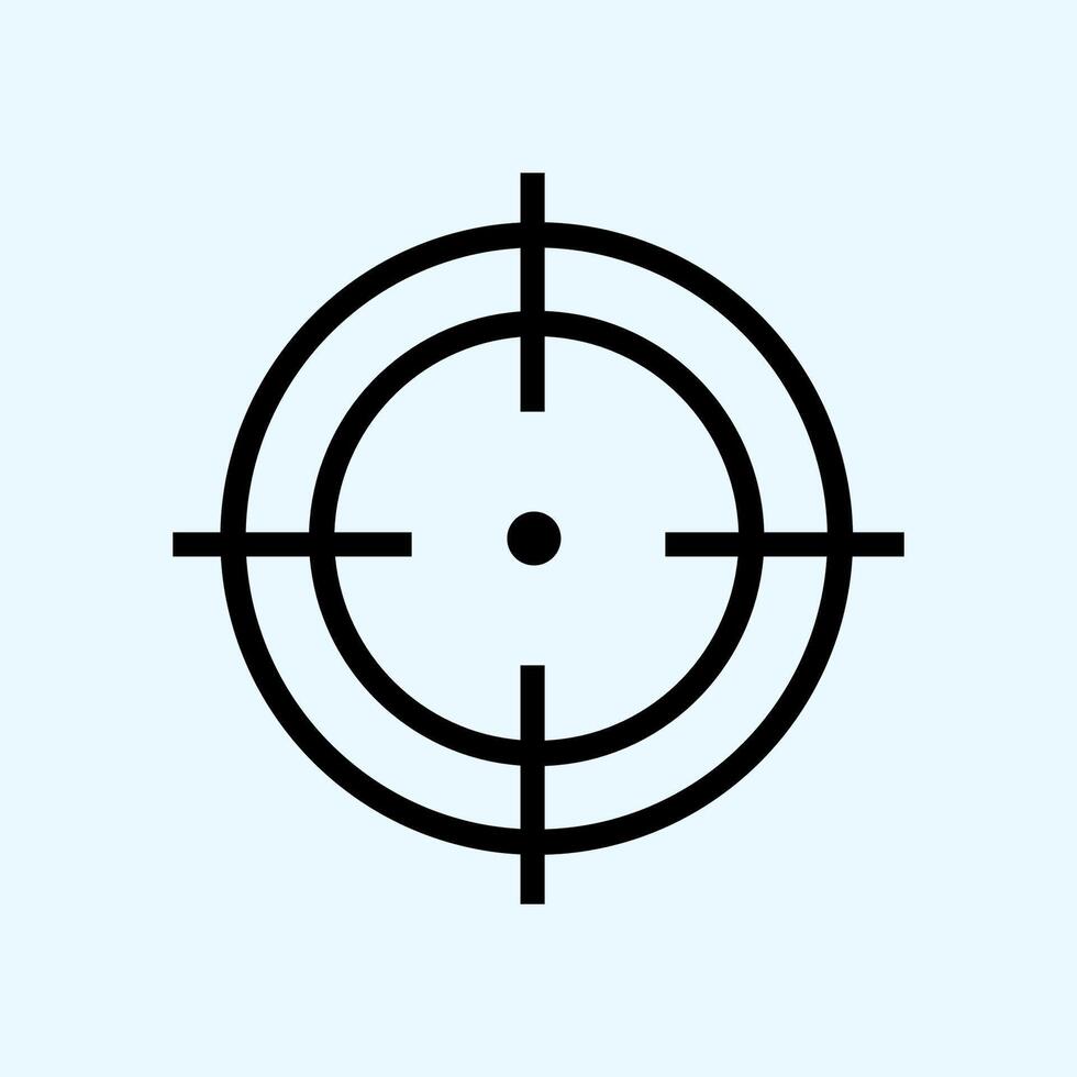 aim icon vectors illustration