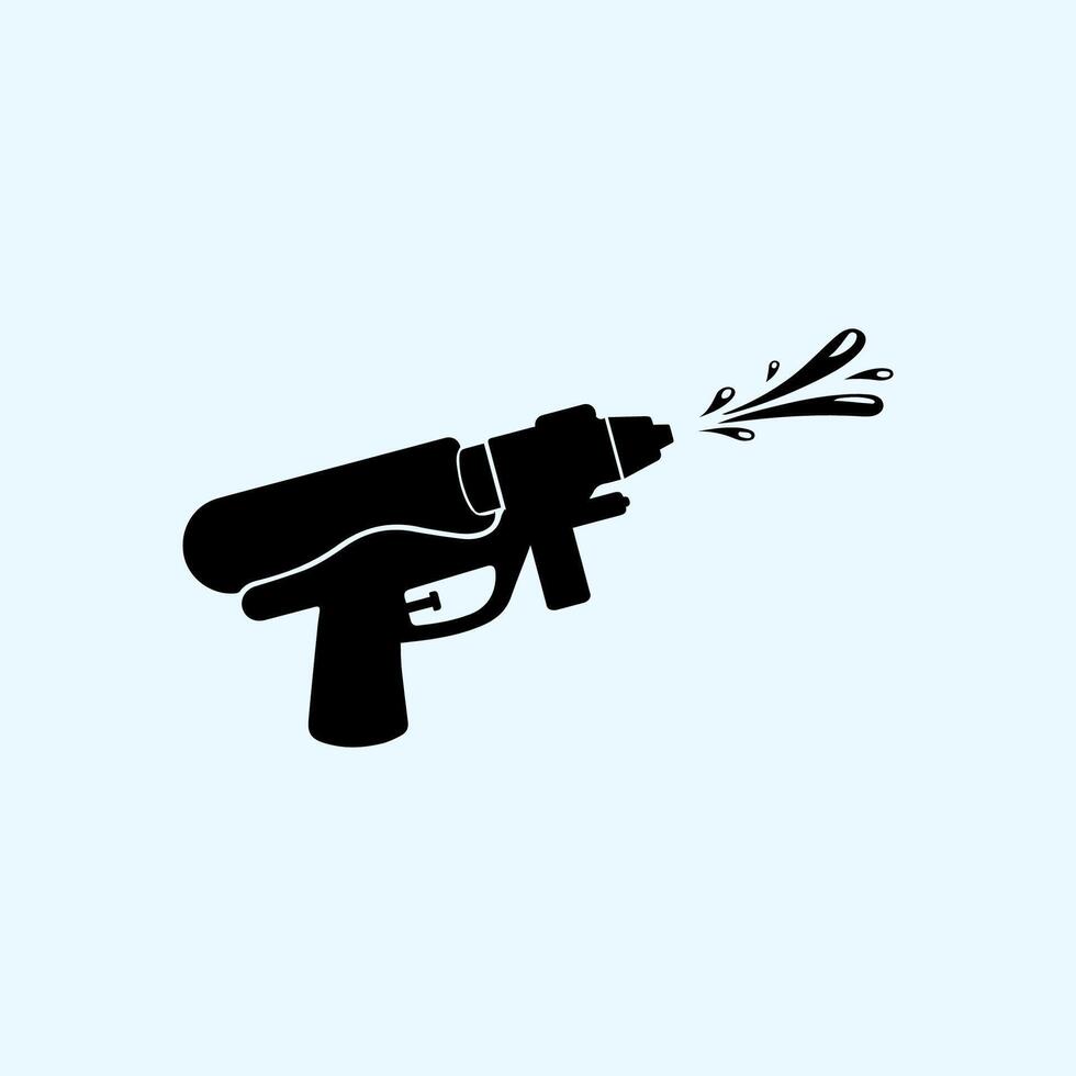 simple water gun icon sym vector