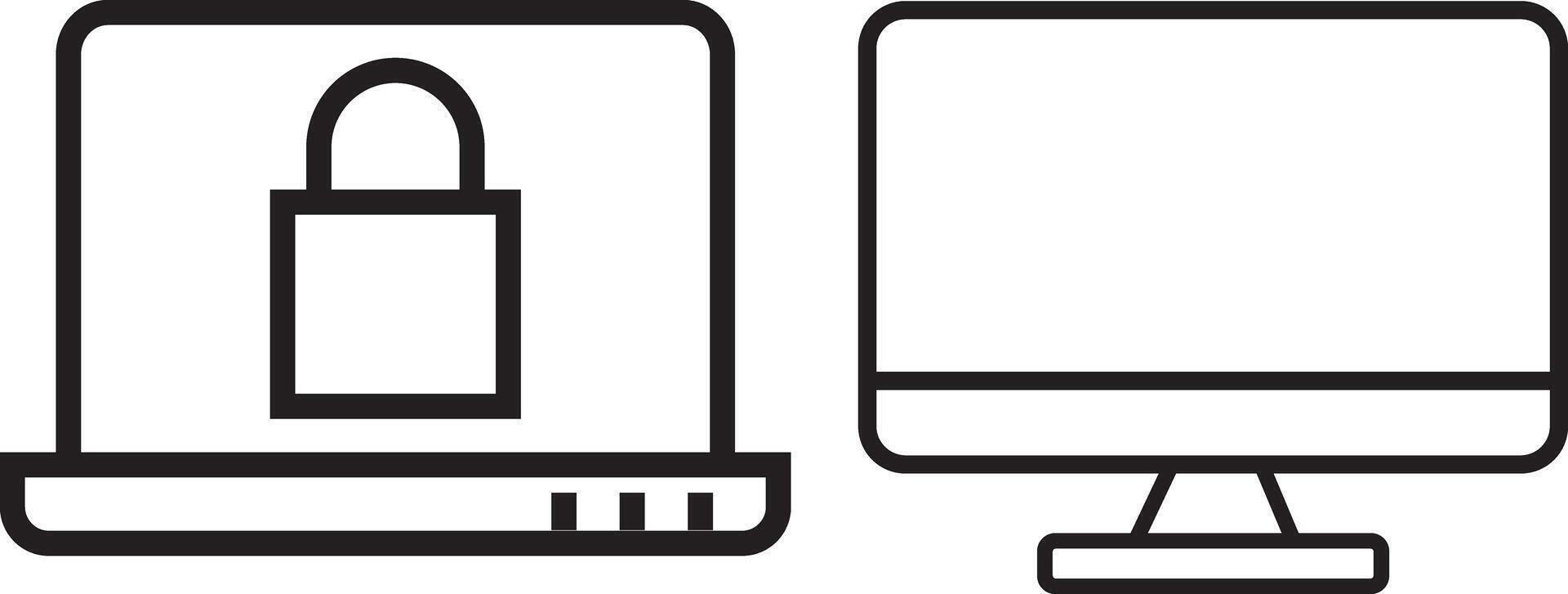 -computer-smartphones-devices, computer monitor icon . vector