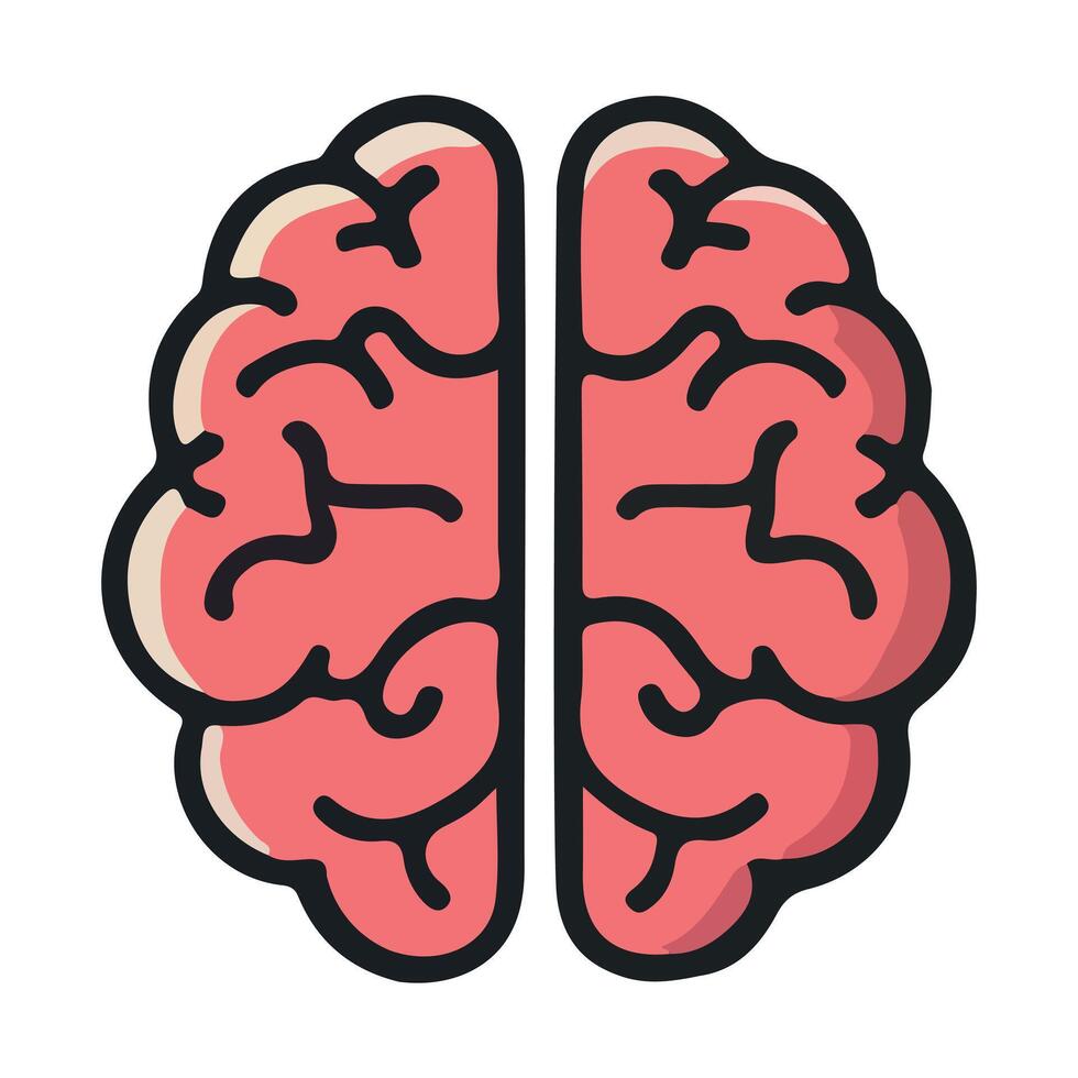 Brain illustration Art vector