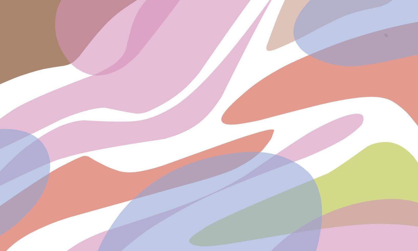 A colorful abstract background with waves and shapes vector