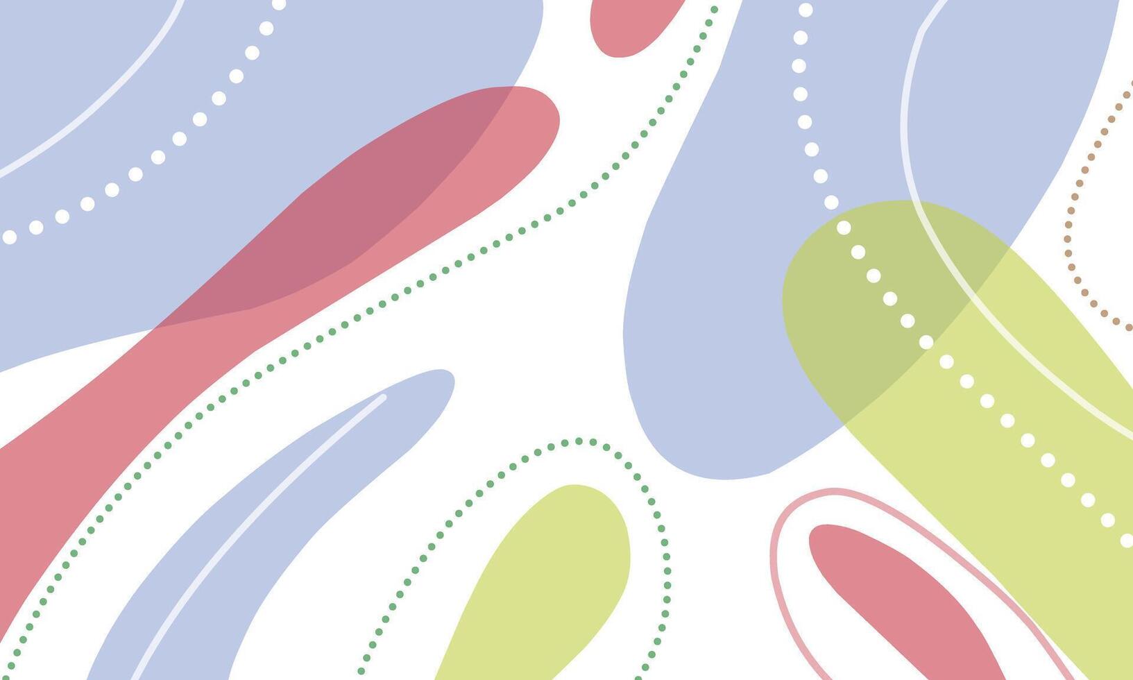 A colorful abstract pattern with dots and lines vector