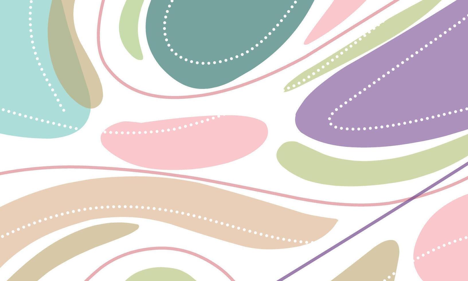 A colorful abstract background with a few different shapes vector