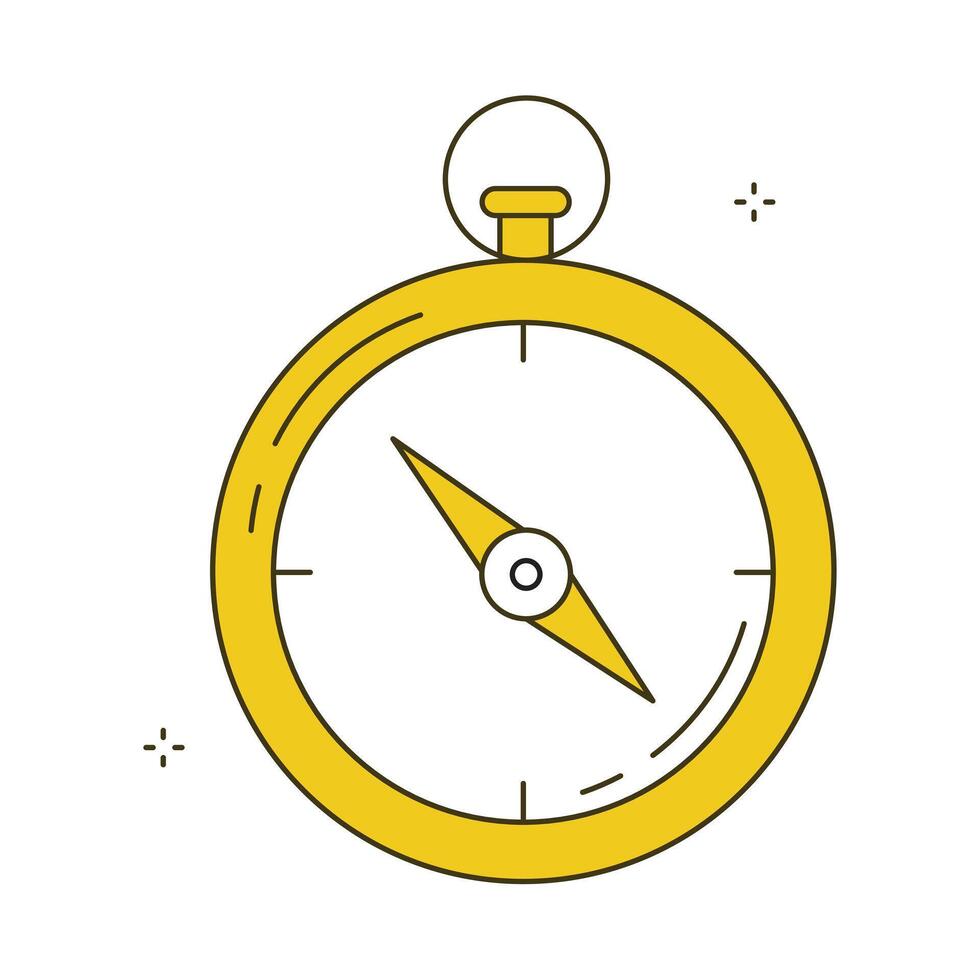 Explorer Compass Navigation Icon design vector