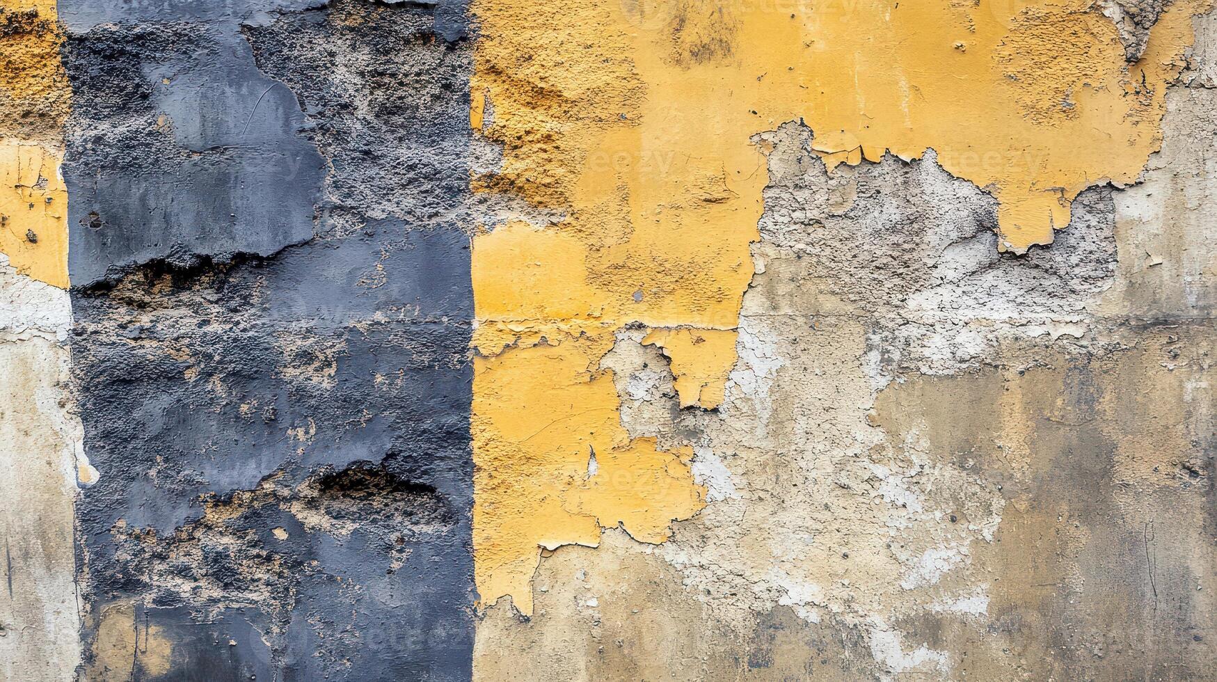 A close up of a wall with peeling paint photo